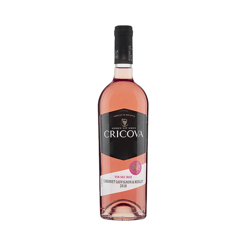 Vin sec roz Cricova Cabernet-Sauvignon & Merlot